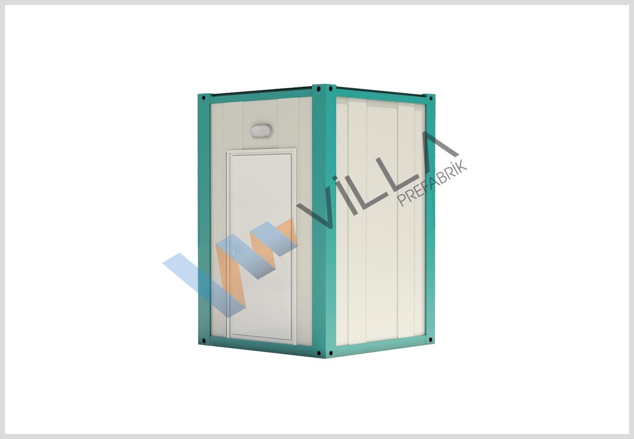 WC ve Duş Konteynerler 2 m²